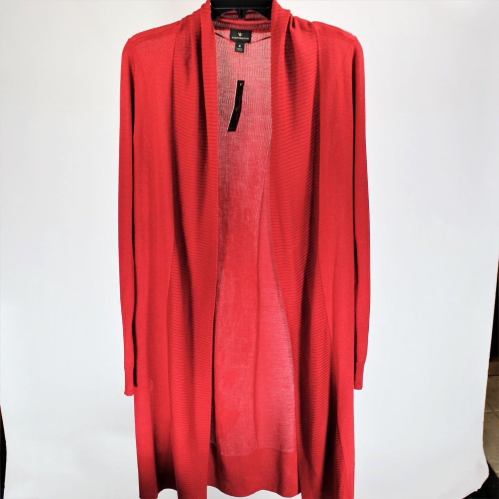 Worthington | Rumba Red Long Cardigan